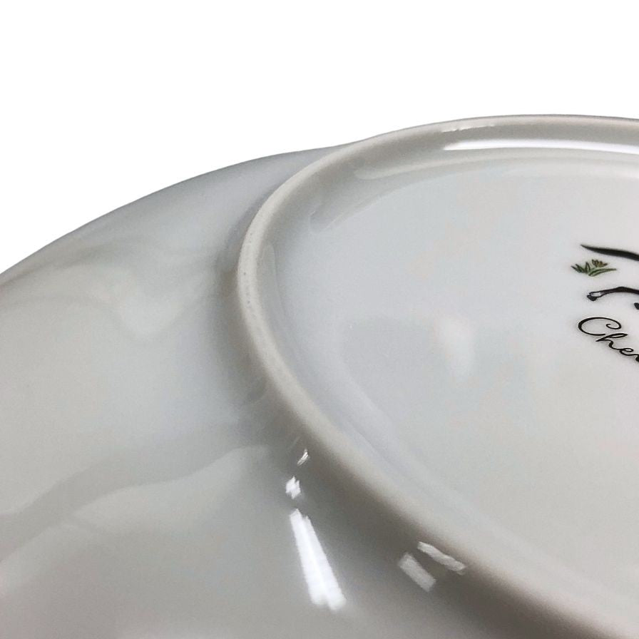 エルメス プレート シュヴァルドリアン ホース ホワイト 約17㎝ HERMES【AFI28】【中古】
