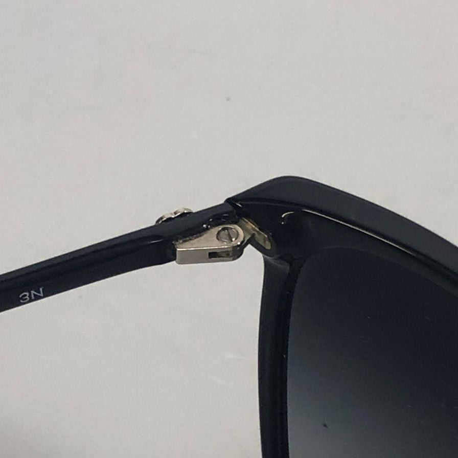 シャネル 5277-A c.501/S6 58□17 140 3N 度無し ブラック CHANEL【AFI8】