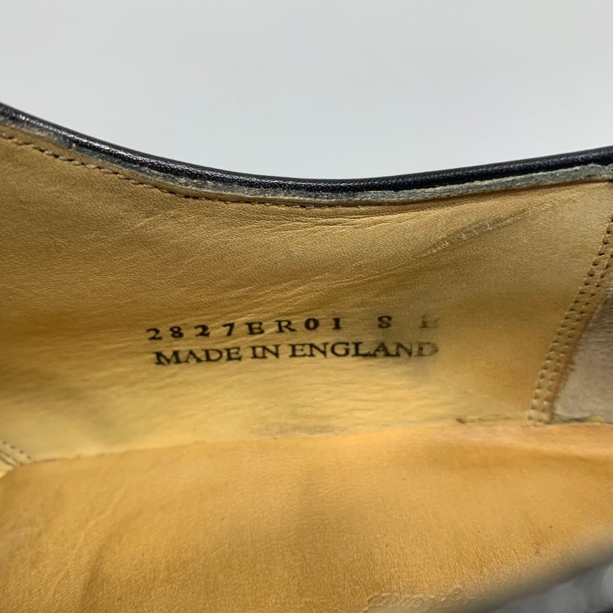 ロイドフットウェア レースアップシューズ ストレートチップ カーフレザー 2827ER01 メンズ ブラック サイズ8 Lloyd Footwear ビジネスシューズ 約26.5cm【LA】【中古】