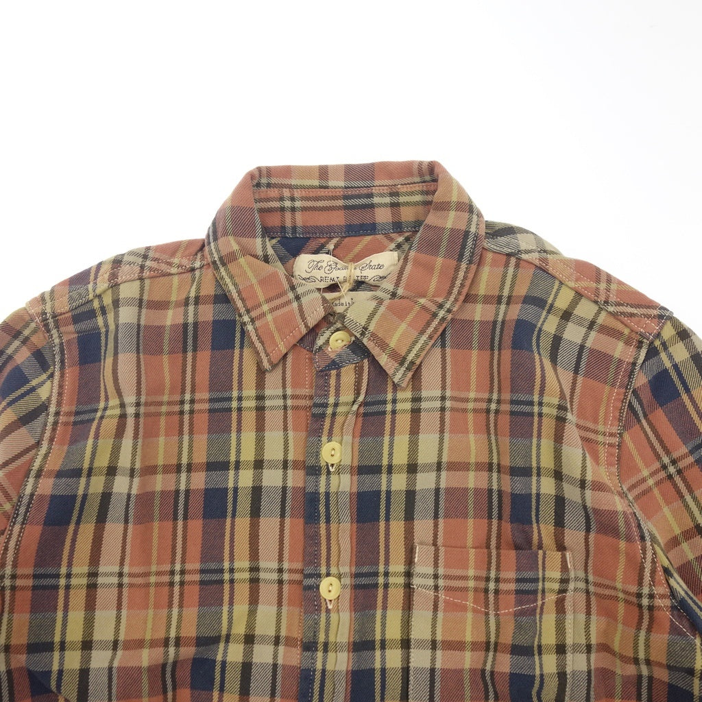 Like new ◆ BEAMS × REMI RELIEF Flannel Shirt Men's Multicolor S size BEAMS × REMI RELIEF 11-11-3326-30-16 [AFB14] 