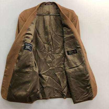 中古◆バーバリーズ オールドバーバリー 2Bカシミヤジャケット エルメネジルド ゼニア テスート メンズ サイズ50R キャメル BURBERRY'S 【AFF20】
