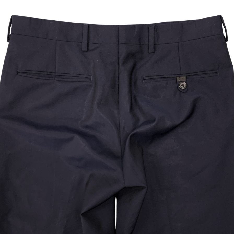 PRADA ネイビー スラックス Navy Techno stretch pants | PRADA