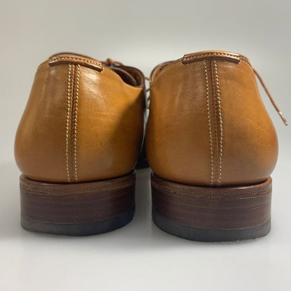 サントーニ レザーシューズ 5401 パンチドキャップ トゥ ブラウン系 サイズ7 メンズ SANTONI 約26.0cm【AFD12】