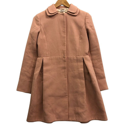 中古■ミュウミュウ Aラインコート AMM1 2011 1570 レディース ピンク サイズ38 miumiu 【AFA24】