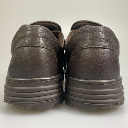 メフィスト レザースニーカー  ブラウン サイズUS7  MEPHISTO 約25.0cm【AFC6】