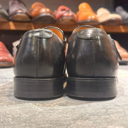 チャーチ TOKYO シングルモンク ポリッシュバインダーカーフ ブラック サイズUK75G Church’s ビジネスシューズ 約26.5cm【LA】【中古】