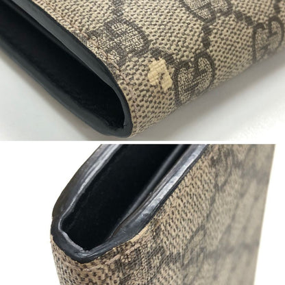 グッチ 長財布 GGスプリーム ブラック ブラック 431474 GUCCI【AFI13】