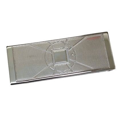 カルティエ 財布 マネークリップ パシャドゥカルティエ 1220BA メンズ シルバー Cartier【AFB54】