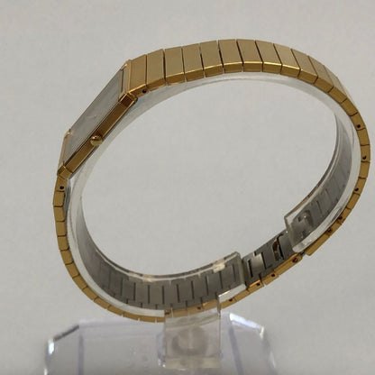 セイコー ラサール クオーツ スクエア ゴールド レディース 6730-5749 SEIKO【AFI8】
