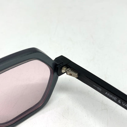 アンバレンタイン メガネ カッティングデザイン RAW5 ブラック 47□23-147 20A14 ANNE＆VALENTIN【AFI10】