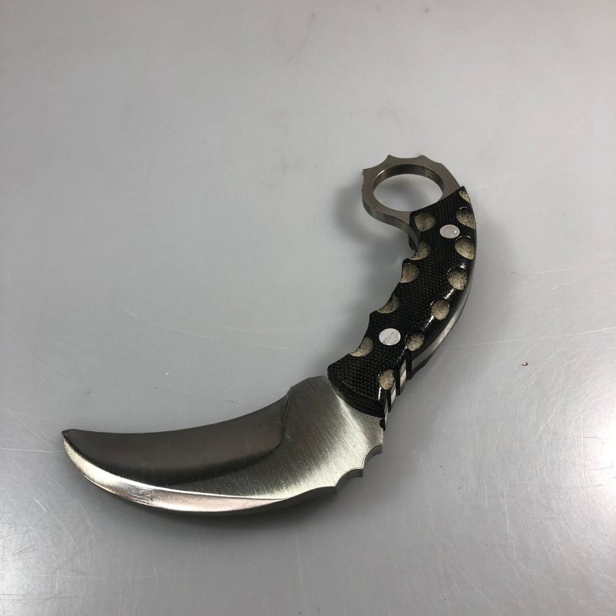 バークリバーナイブス カランビットナイフ USA製 シルバー系 BARK RIVER KNIVES【AFI16】【中古】