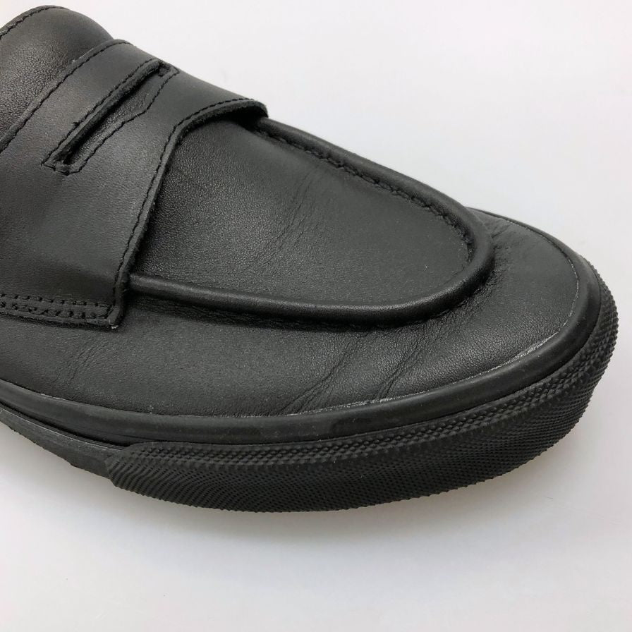 新品 VANS/27cm/バンズ ローファー レザー ブラック V196CF VANS】 ヴァンズ LOAFER ローファー V196CF BLACK/WHITE | ABC