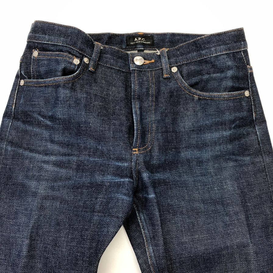 アーペーセー デニム パンツ メンズサイズ 28 ネイビー apc 【AFB30】