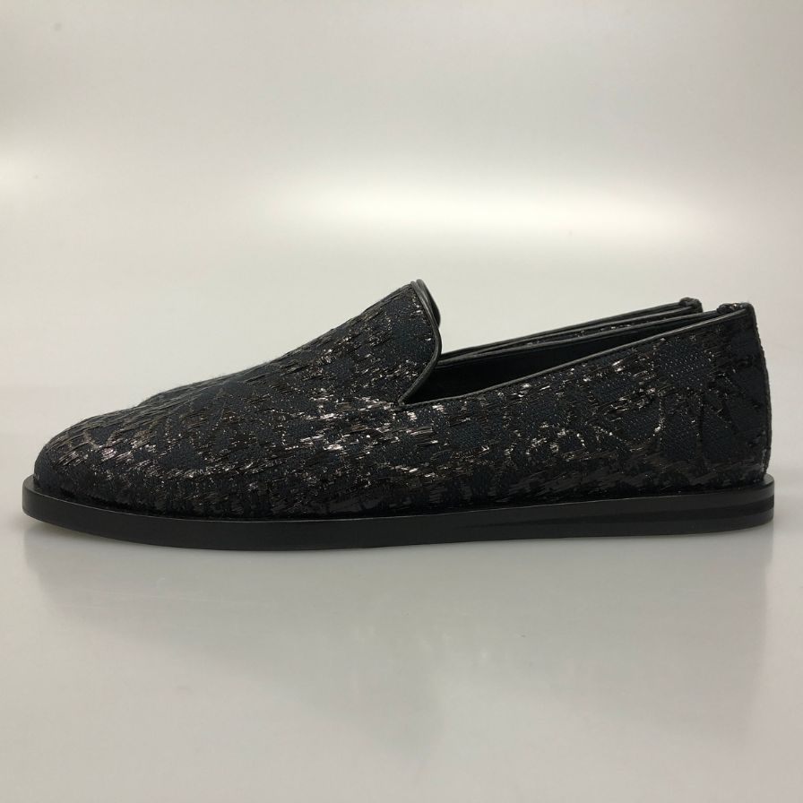 ジミーチュウ スリッポン VQH LAW サイズ41 ブラック メンズ JIMMY CHOO 約26.0cm【AFD6】