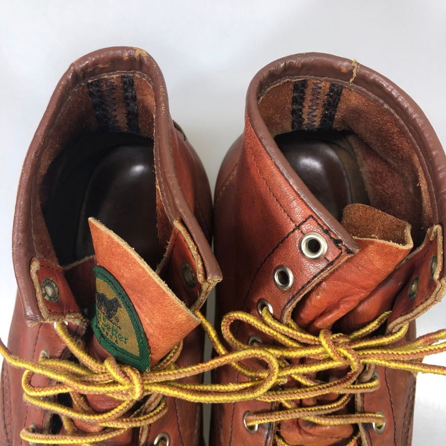 レッドウィング 半円 ドッグタグ 8E アイリッシュセッター スポーツブーツ  Red Wing 約26.0cm【YB4】