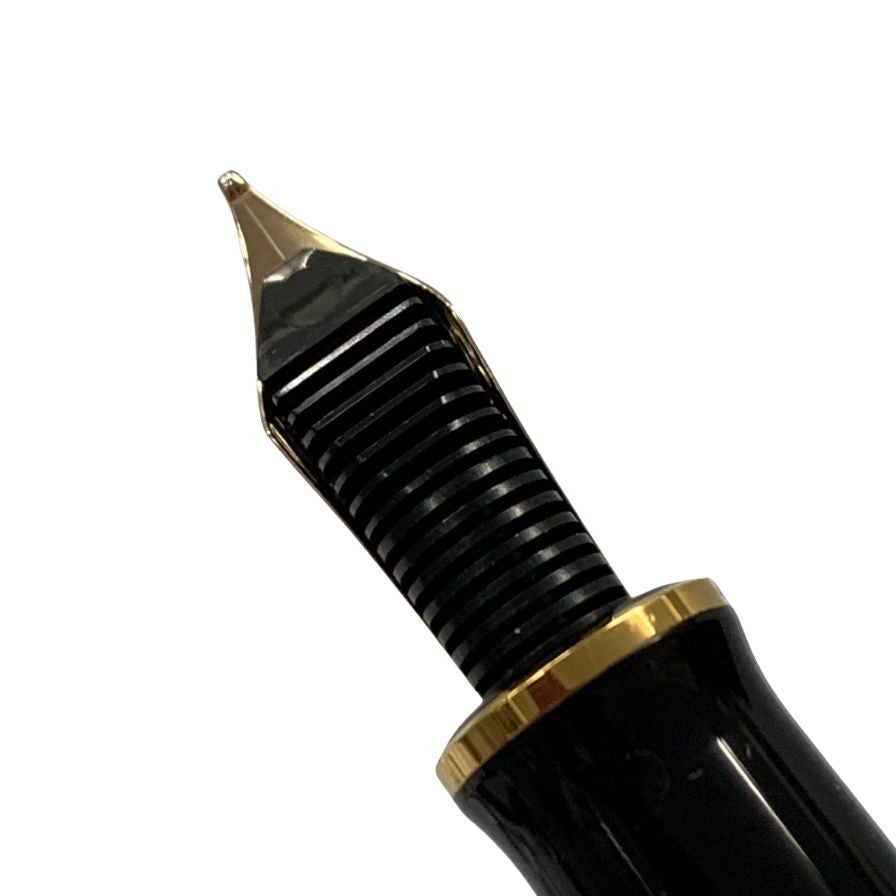 ペリカン 万年筆 スーベレーン 緑縞 ストライプ ペン先14C-585 F字 PELIKAN Souveran【AFI14】