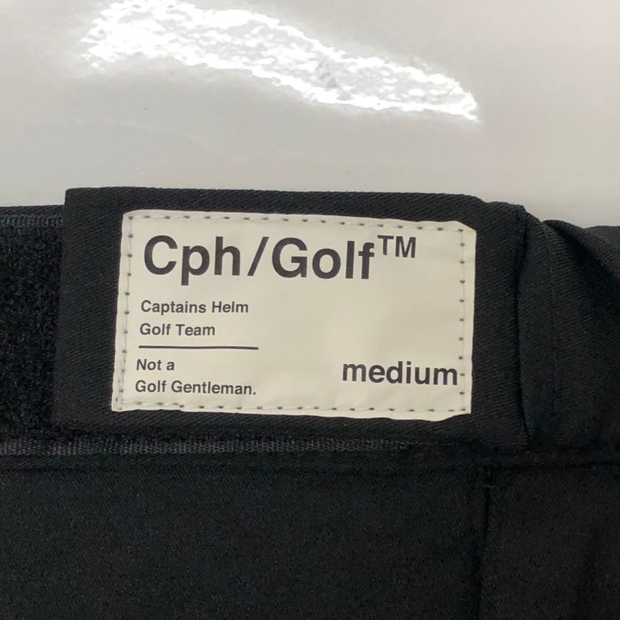 キャプテンズヘルムゴルフ ハーフパンツ ブラック サイズM メンズ Cph/Golf 【AFB44】