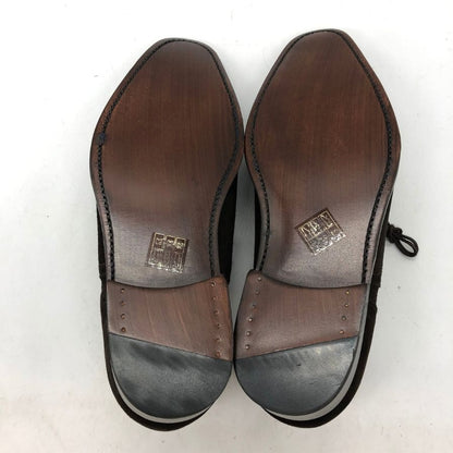 アンドレスセンドラ スエード フルブローグ ダークブラウン サイズ6ハーフ メンズ Andres Sendra 約25.0cm【AFD15】