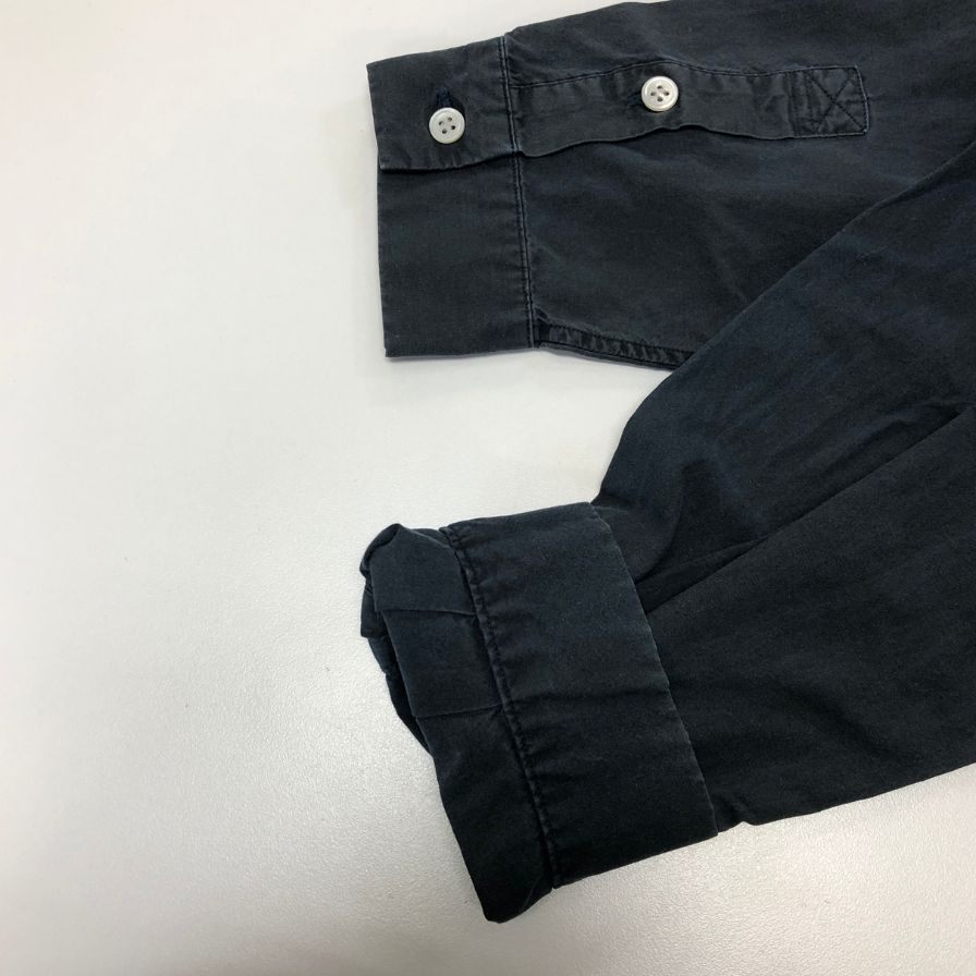 中古◆ウィーク シャツ バンドカラー サイズ1 ブラック系 メンズ weac. 【AFB39】