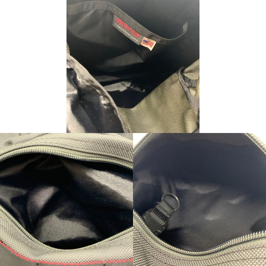 ブリーフィング トゥモローランド別注 バックパック NEO FLAP PACK グレー ナイロン USA製 BRIEFING【AFE11】