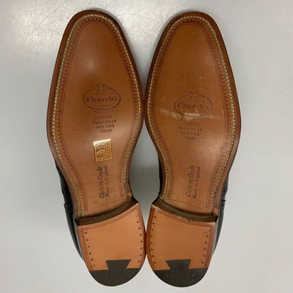 チャーチ レザーシューズ チェットウィンド サイズ7.5 メンズ ブラック Church's CHETWYND ビジネスシューズ 約26.0cm【LA】【中古】