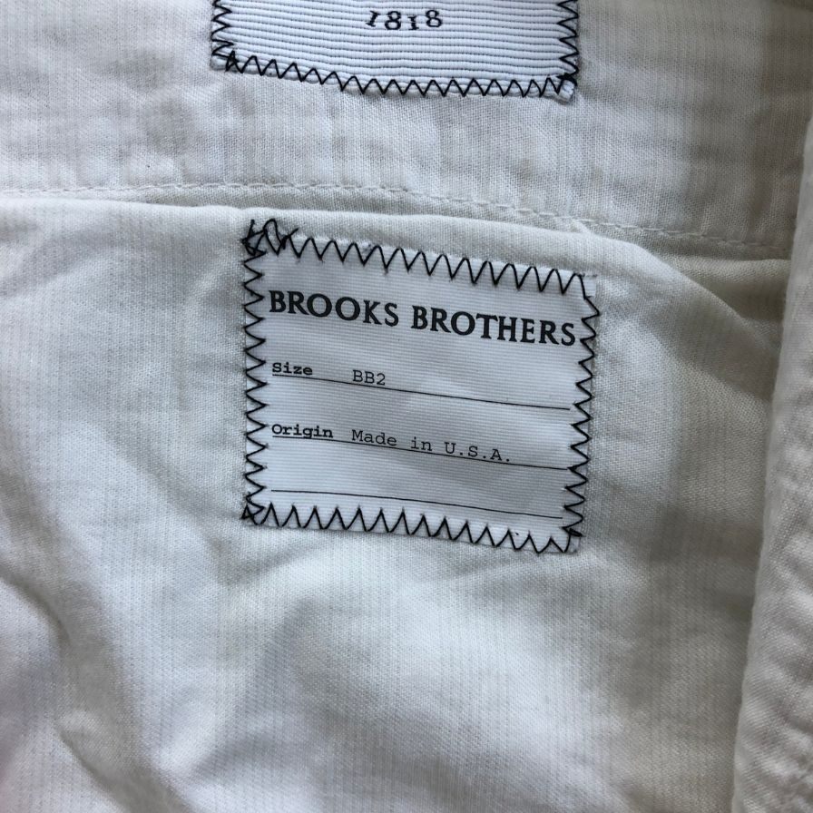 ブルックスブラザーズ スラックス コットン リップル ストライプ メンズ サイズBB2 ベージュ Brooks Brothers 【AFB21】