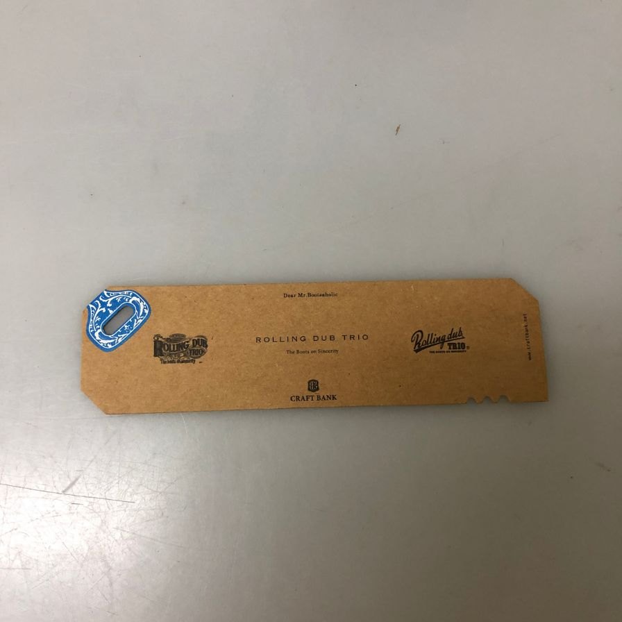 ローリング ダブ トリオ キャスパー サイドジップブーツ オイル ホーウィン クロムエクセルレザー サイズ25.5cm ネイビー ROLLING DUB TRIO 約25.5cm【AFD15】