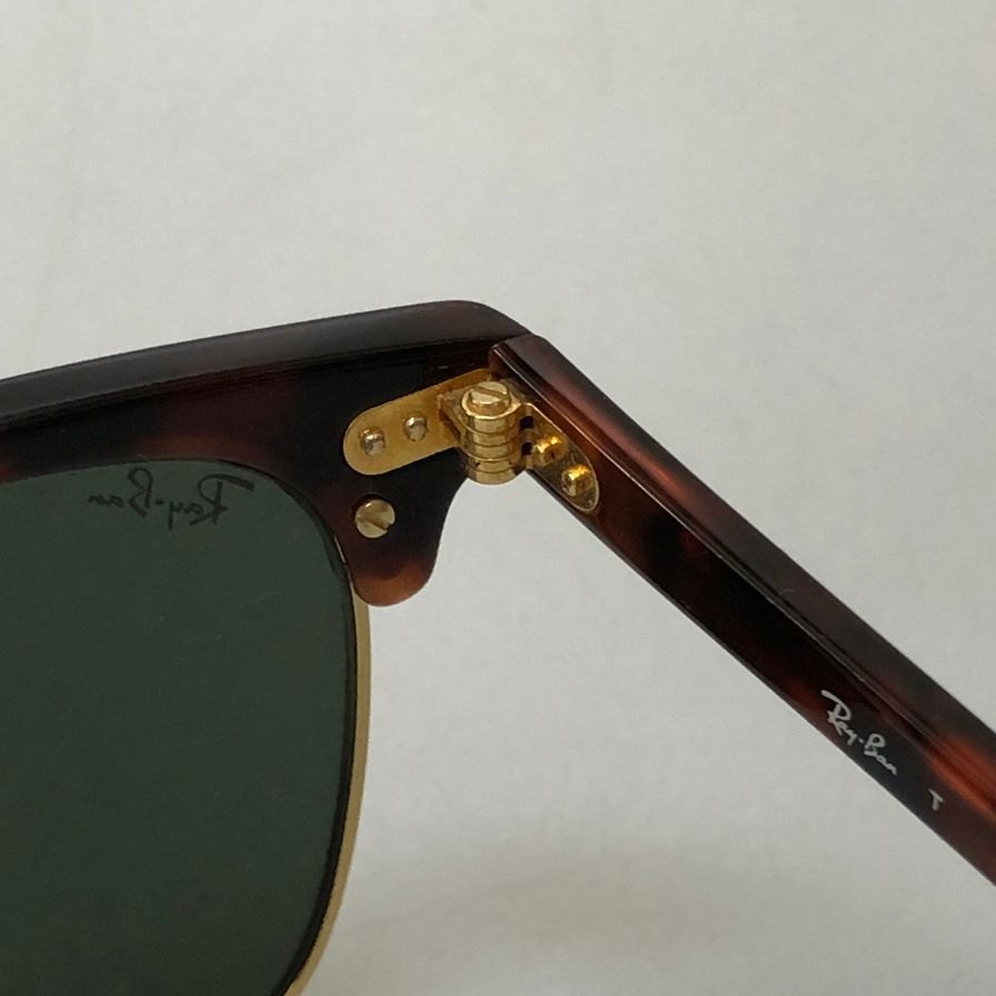 レイバン サングラス クラブマスター クラシック  RB3016 W0366 49□21／3N べっ甲柄×ゴールド Ray-Ban【AFI3】