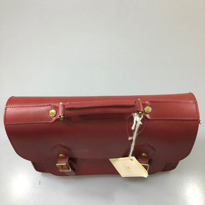 グレンロイヤル ショルダーバッグ サッチェル 13インチ ブライドルレザー ボルドー GLENROYAL SATCHEL BAG 13INCH【AFE9】