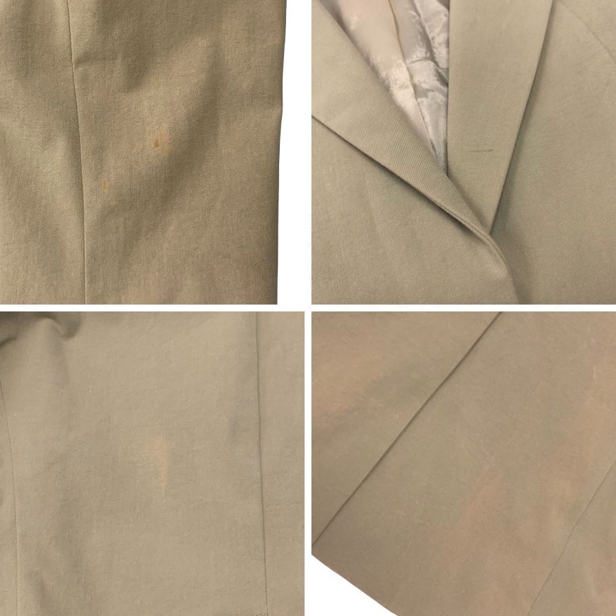 中古◆ジルサンダー テーラードジャケット 2B ベージュ サイズ40 JIL SANDER 【AFB27】