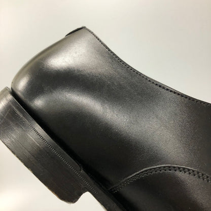 クロケット&ジョーンズ レザーシューズ BELGRAVE ストレートチップ サイズ8.5 メンズ ブラック CROCKETT&JONES ビジネスシューズ 約27.0cm【LA】【中古】