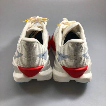ホカオネオネ ランニングシューズ マッハ X3 ホワイト メンズ 27㎝ HOKA ONE ONE【AFC30】【中古】
