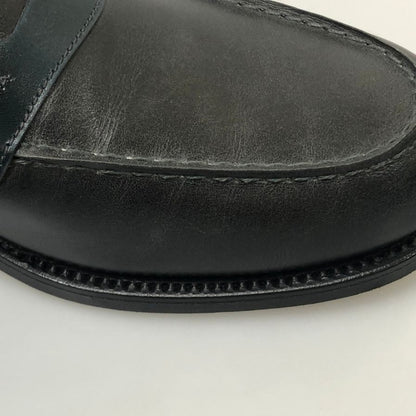 ジェイエムウエストン シグニチャーローファー180 パターンオーダー ボックスカーフ サイズUK7.5E メンズ グレー JMWESTON ローファー 約25.5cm【LA】【中古】