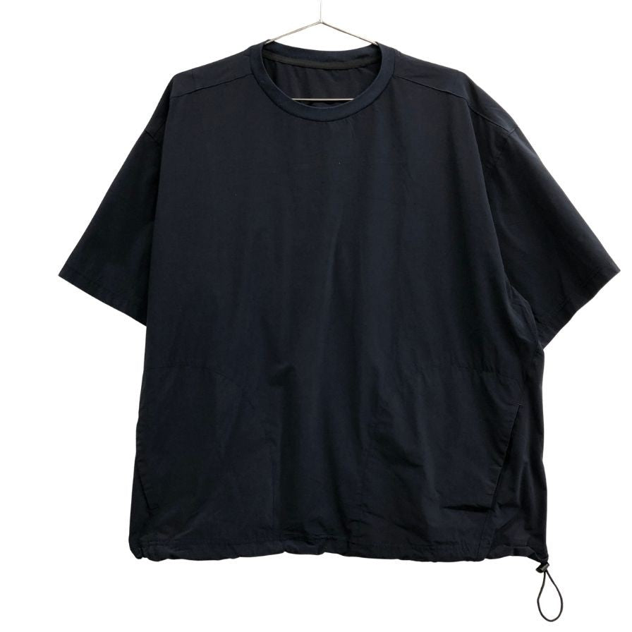 極美品◆チェイス 半袖 ナイロンTシャツ ネイビー フリーサイズ 日本製 CHASSE 【AFB29】