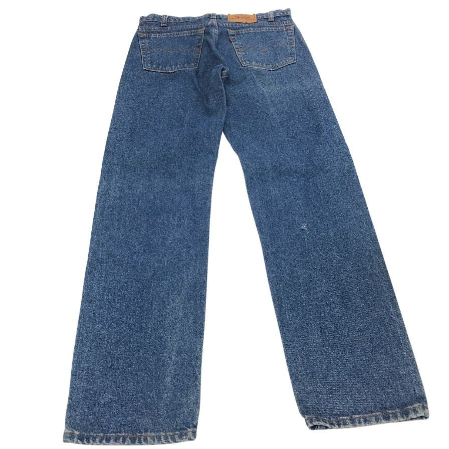 リーバイス デニム505 90S ボタン裏532 USA製 インディゴ メンズ W34 L32 LEVI’S 【AFB44】