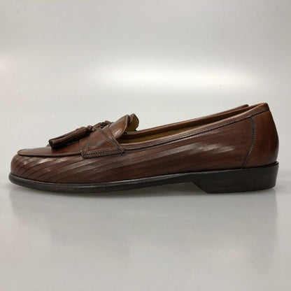 ブラガノ コールハーン ローファー タッセル レザー 本革 ブラウン メンズ サイズ7 Bragano COLE HAAN 約25.0cm【AFC36】