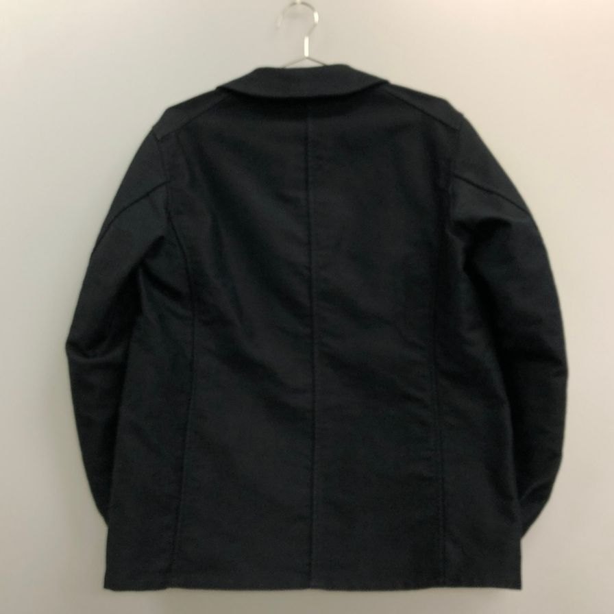 美品◆アナトミカ ル メートル ド トゥース コットン リファー ダブル ジャケット  メンズ サイズ 48 ブラック  ANATOMICA LE MAÎTRE DE TOUS 【AFF21】
