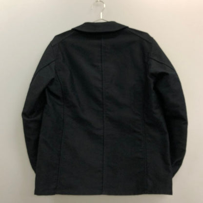 美品◆アナトミカ ル メートル ド トゥース コットン リファー ダブル ジャケット  メンズ サイズ 48 ブラック  ANATOMICA LE MAÎTRE DE TOUS 【AFF21】