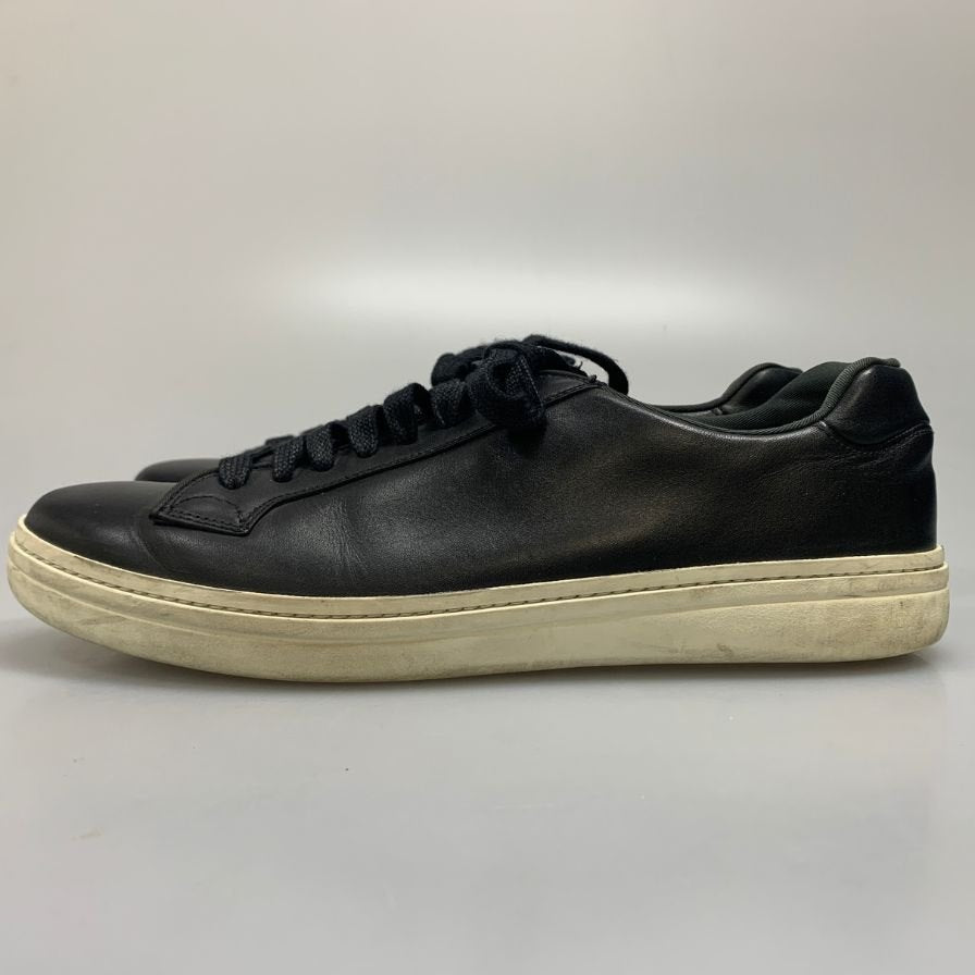 チャーチ レザースニーカー ミラーフィールド レザー ブラック メンズ サイズ8 Church's MIRFIELD 約26.5cm【AFC44-2】