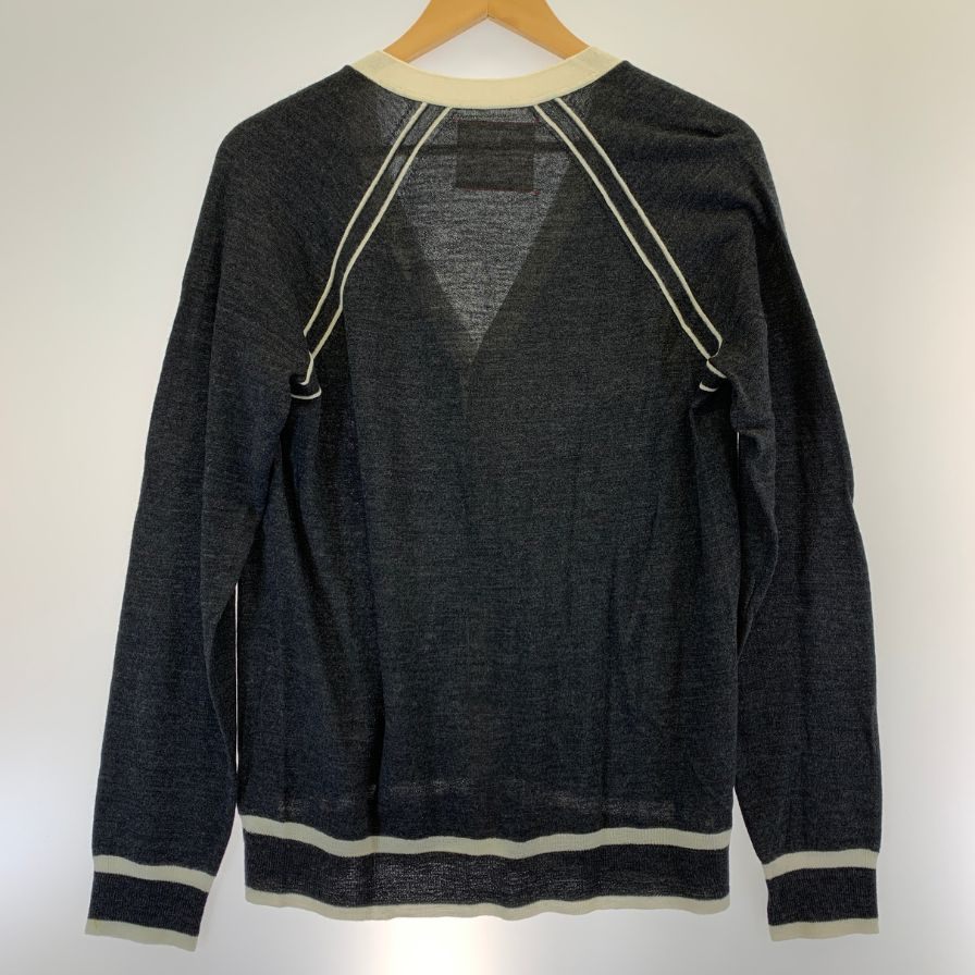 美品◆バナナリパブリック ヘリテージ コレクション カーディガン メンズ ブラック系 サイズL BANANA REPUBLIC heritage collection 【AFB16】