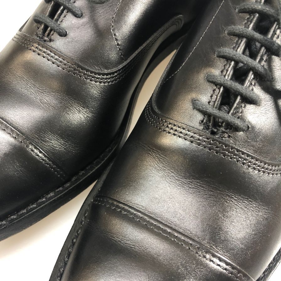 アレンエドモンズ レザーシューズ 5615 ストレートチップ カーフ ブラック サイズ6 メンズ Allen Edmonds 約24.0cm【AFC40】