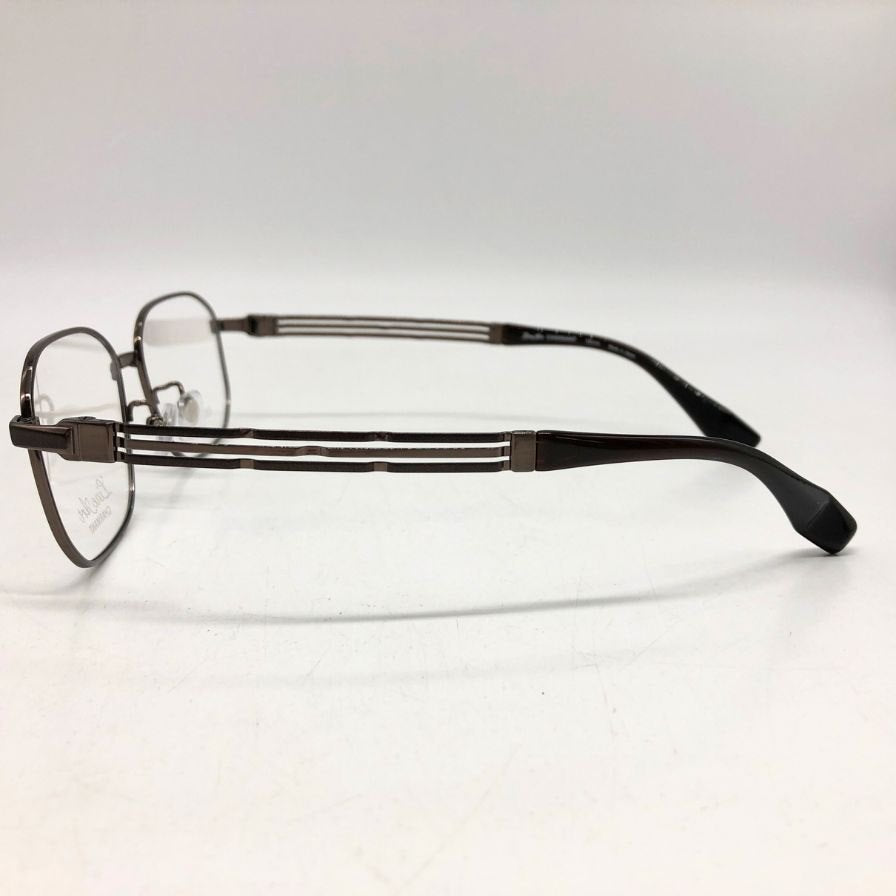 ラインアート シャルマン メガネ フレーム XL1857 LB 55□16-150 チタン ブラック系 LineArt CHARMANT【AFI15】