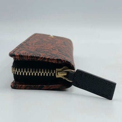 モンブラン ペンケース ヘリテージ マーブル ブラック ラウンドファスナー イタリア製 124473 Montblanc【AFI12】【中古】