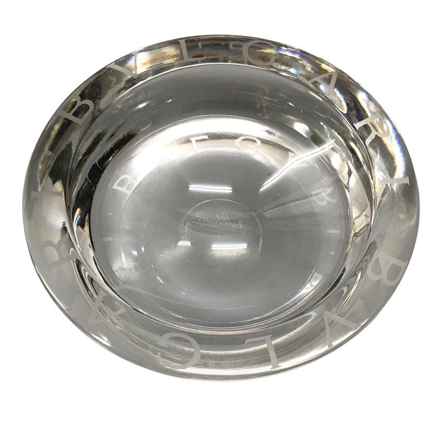 ブルガリ 灰皿 アッシュトレイ ローゼンタール 直径約11.7cm BVLGARI Rosenthal