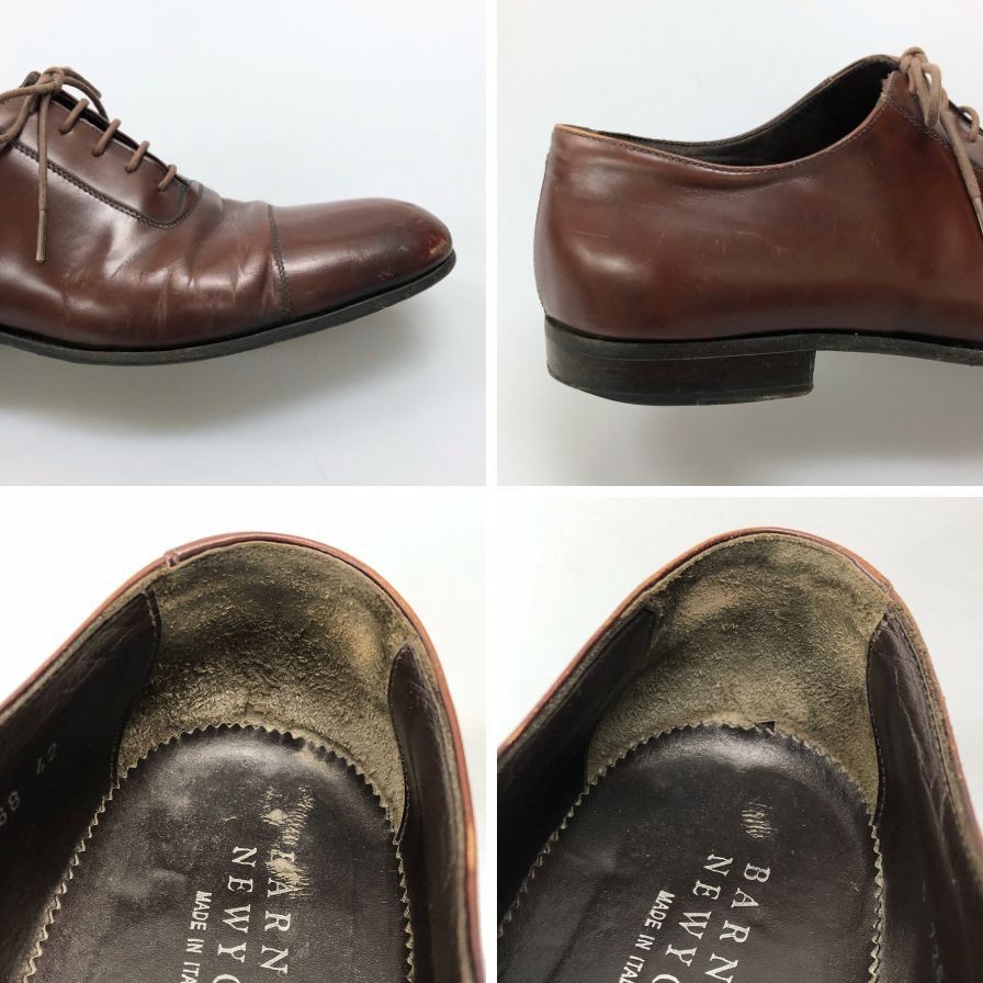 バーニーズ ニューヨーク アデレード ブラウン サイズ42 メンズ Barneys NewYork 約27.0cm【AFC43】