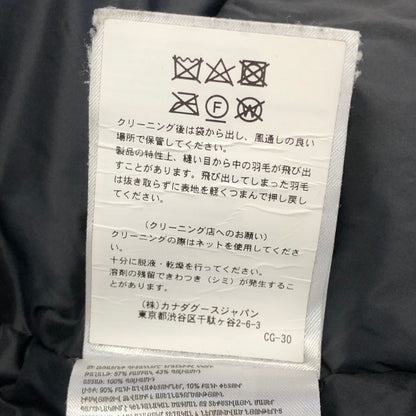 中古◆カナダグース 5621M フレイザーボンバージャケット ブラック サイズS CANADA GOOSE 【AFA3】