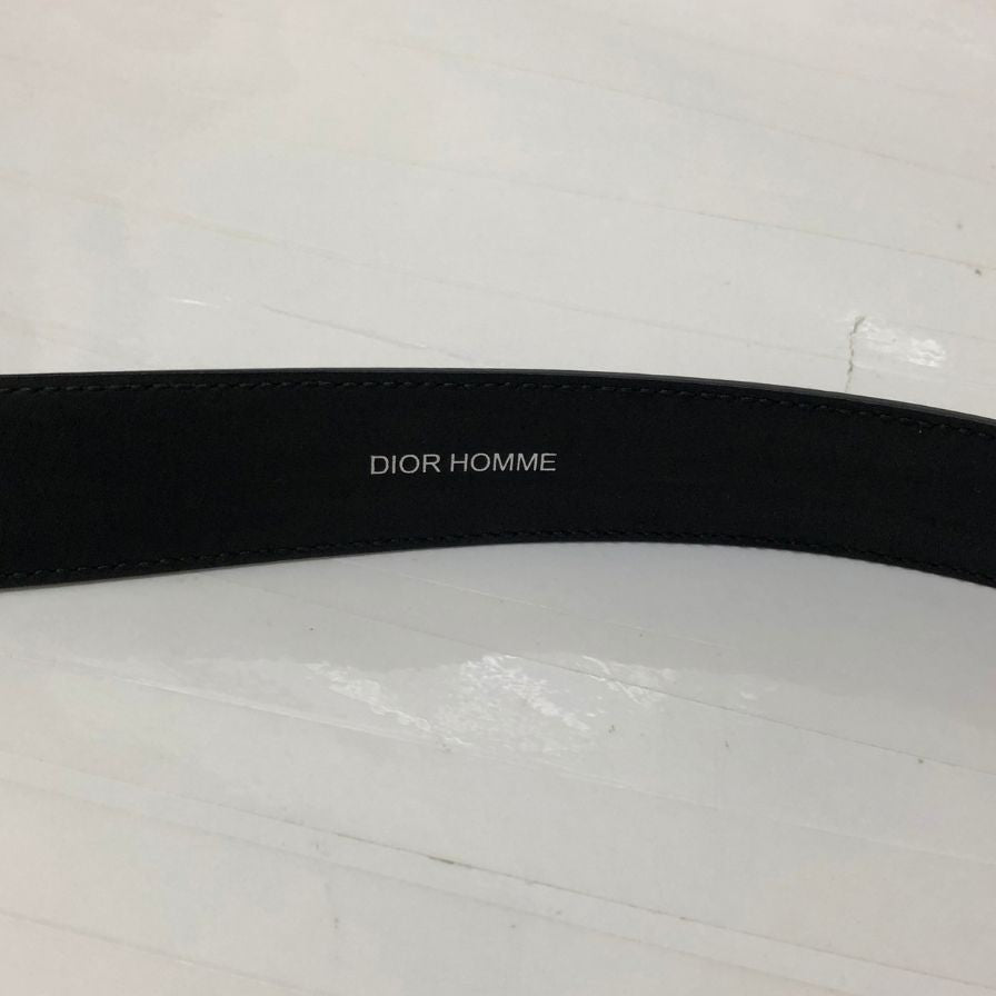 ディオール  オム レザーベルト メンズ サイズ不明 ブラック DIOR HOMME【AFI9】