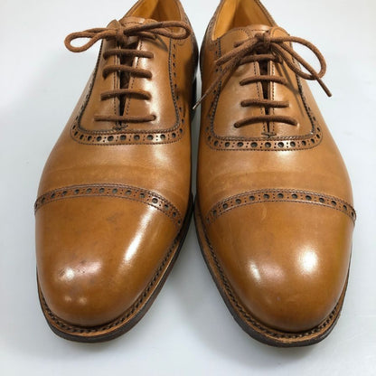 ジョンロブ アデレード 8695ラスト ライトブラウン サイズUK7E John Lobb ビジネスシューズ 約25.5cm【LA】【中古】