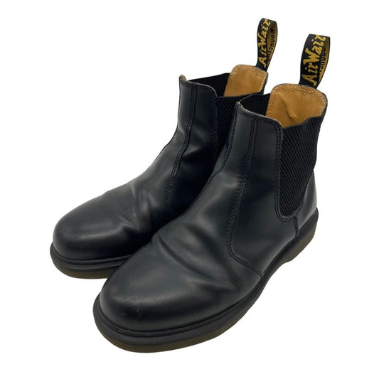 ドクターマーチン サイドゴアブーツ 2976 チェルシー レザー ブラック メンズ サイズUK7 Dr.MARTENS 約25.5cm【AFC33】