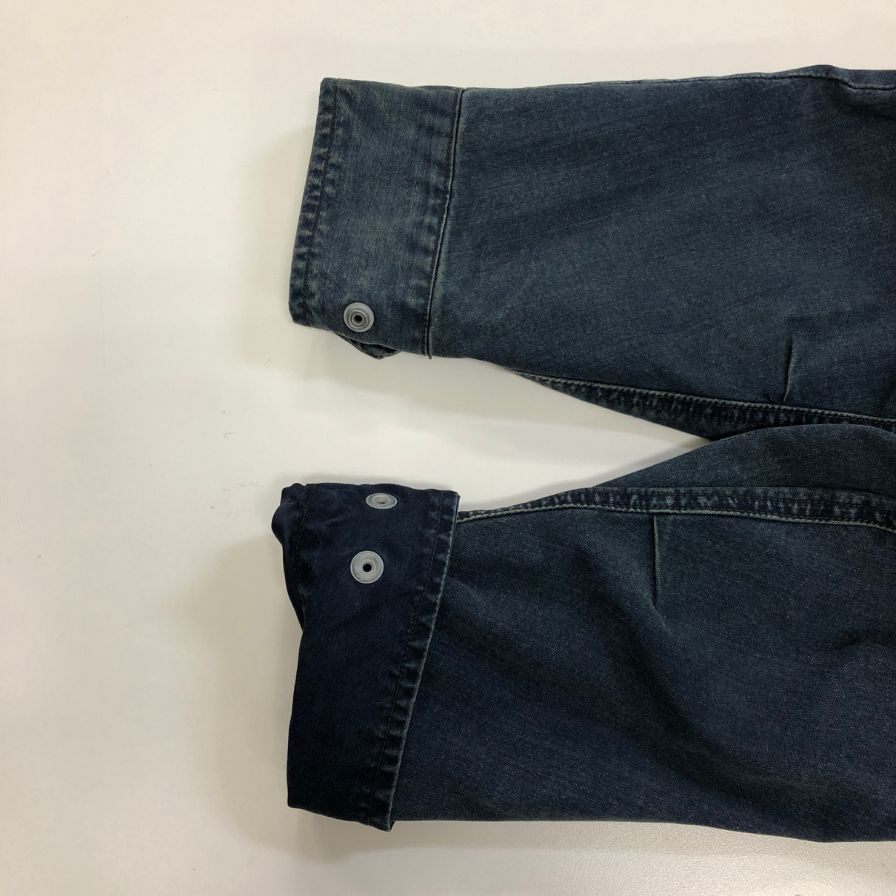 美品◆ポロ ラルフローレン 国内正規 フィールドジャケット M65 ヴィンテージ加工 ワッペン付 メンズ サイズL ネイビー Polo Ralph Lauren 【AFF19】